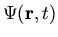 $\Psi({\bf r}, t)$
